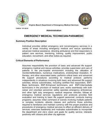 emt description paramedic description 101 02 03 emt paramedic emt description paramedic description 101 02 03 emt paramedic