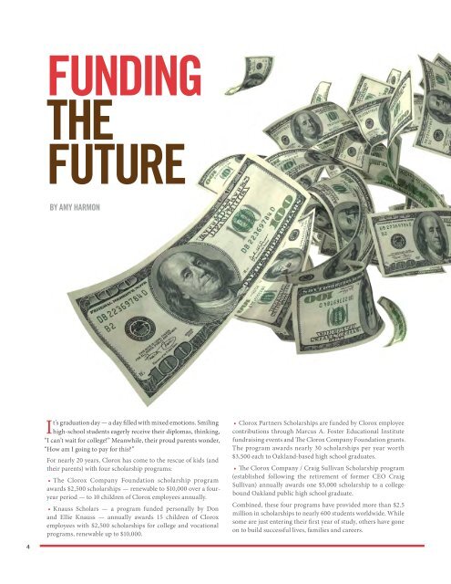 FUNDING THE FUTURE - The Clorox Company