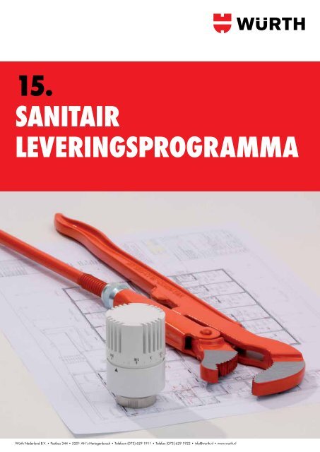 15. sanitair leveringsprogramma - WÃ¼rth Nederland