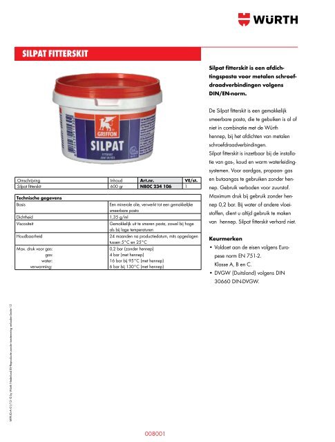 15. sanitair leveringsprogramma - WÃ¼rth Nederland