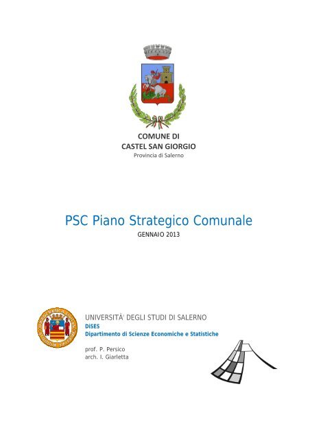 Il PSC - PUC Castel San Giorgio