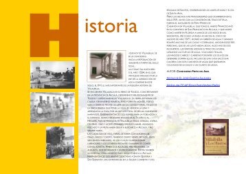 Historiadores - Ayuntamiento Villalbilla