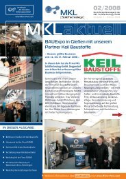 BAUExpo in GieÃŸen mit unserem Partner Keil Baustoffe