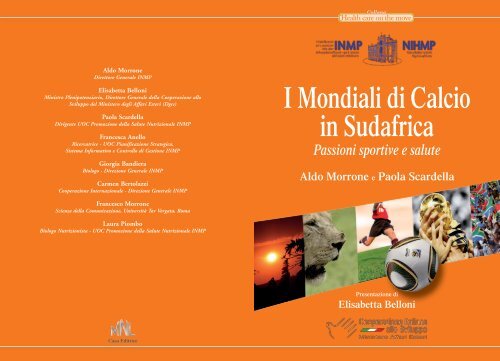 piani di dieta sud sudafrica 2010