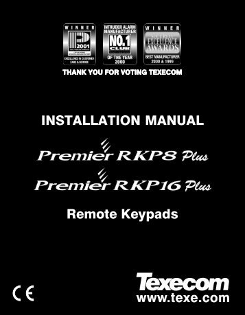 RKP8Plus & RKP16Plus Keypad Installation Manual.pdf