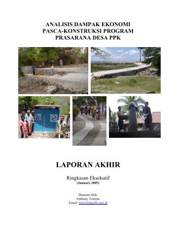 Laporan Akhir : Ringkasan Eksekutif Januari 2005 - psflibrary.org