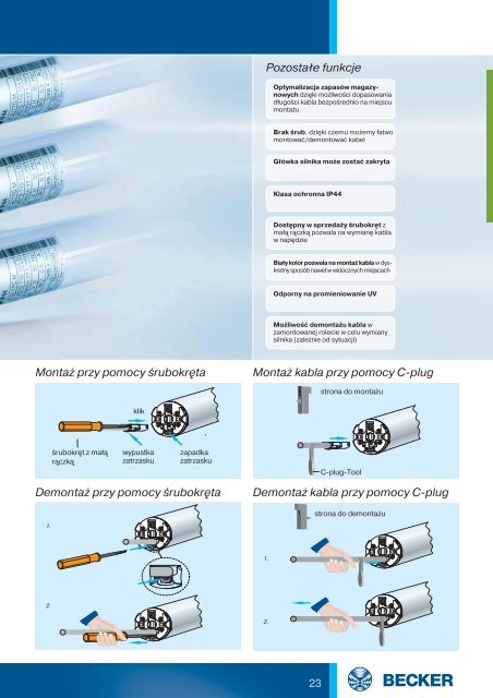 Katalog zbiorczy, automatyka do rolet - Becker-Antriebe International