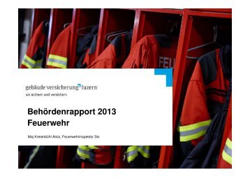 Info Feuerwehr - Kanton Luzern