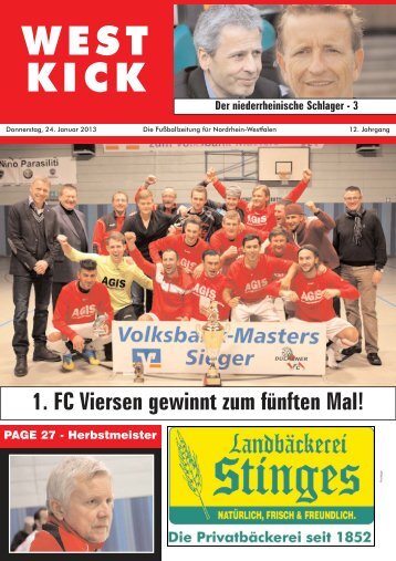 WEST KICK - Spvg Wesseling-Urfeld 19/46 eV