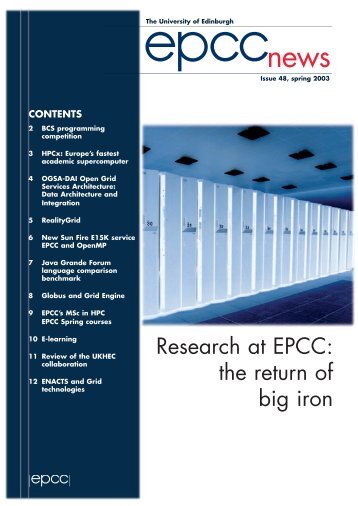 Download PDF - EPCC - University of Edinburgh