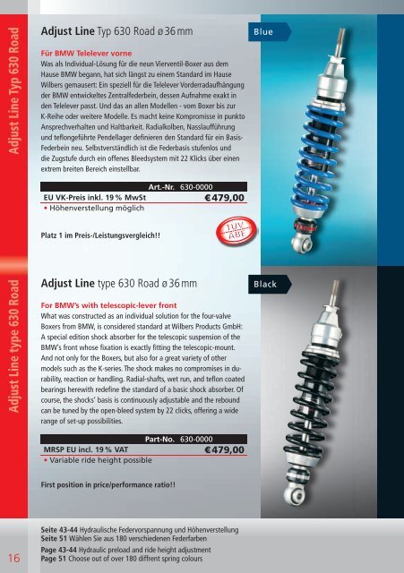 Suspension Manufaktur - MotorInfo