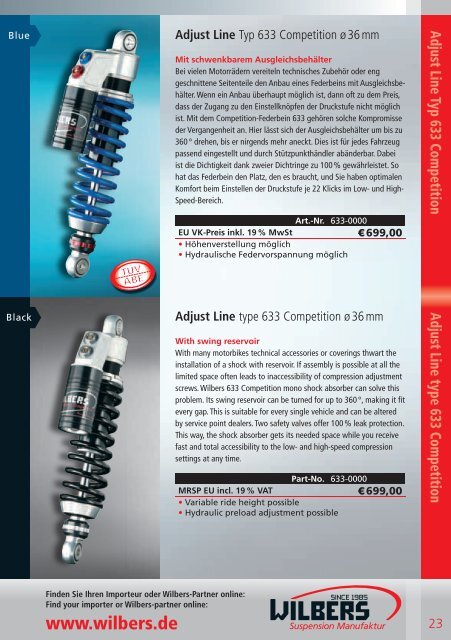 Suspension Manufaktur - MotorInfo