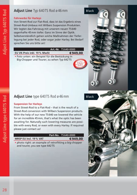 Suspension Manufaktur - MotorInfo