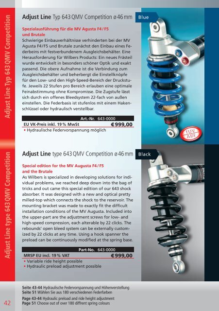 Suspension Manufaktur - MotorInfo