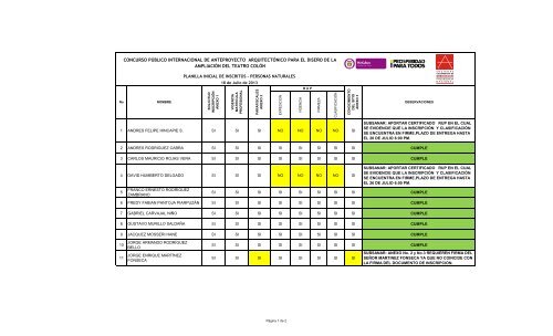 Planilla de inscripciÃ³n inicial - Personas Naturales - Sociedad ...