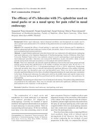 The efficacy of 4% lidocaine with 3% ephedrine used on nasal ...