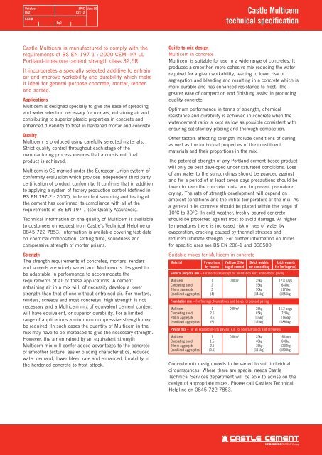 Concrete and Mortar Guide - Mix Ratios, Curing Times and More