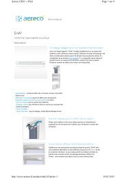 Page 1 sur 4 Aereco EHAÂ² Â» Print 19.02.2013 http://www.aereco.fr ...