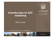 Introduction to SFC modeling - Karl Betz