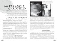 DIE PARANOIA CHRONIKEN