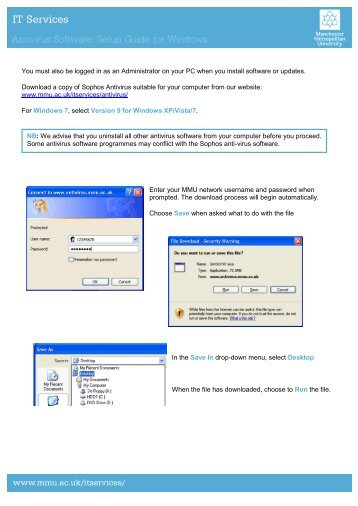 Antivirus Software: Setup Guide for Windows