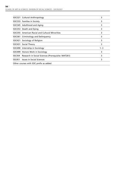 2006â2007 Academic Catalog - Concordia University Ann Arbor