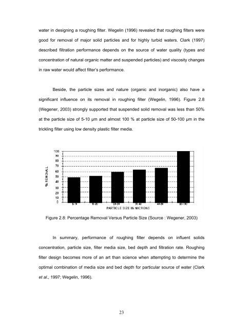 a study on the performance of limestone roughing filter - ePrints@USM