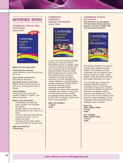 International School Books - Cambridge University Press India