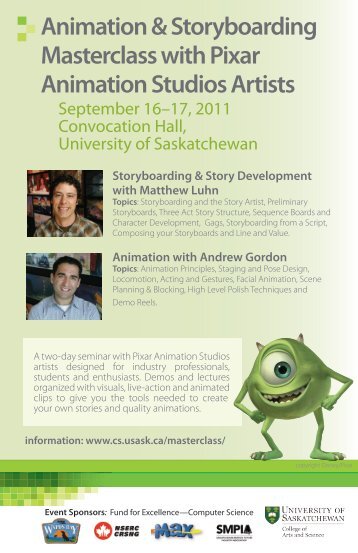 Animation & Storyboarding Masterclass with Pixar Animation ...