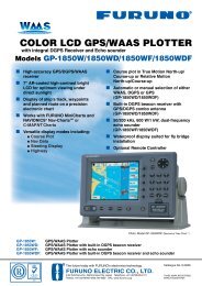 COLOR LCD GPS/WAAS PLOTTER