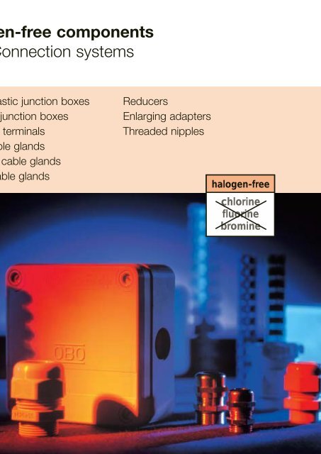 Halogen-free components - getel.gr