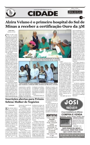 Minas a receber a certificação Ouro da 3M - Jornal dos Lagos