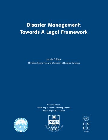 Disaster Management - Indian Institute of Public Administration