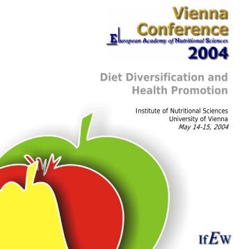 European Academy of Nutritional Sciences – Vienna Conference
