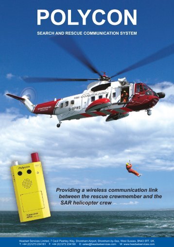 Providing a wireless communication link between the rescue ...