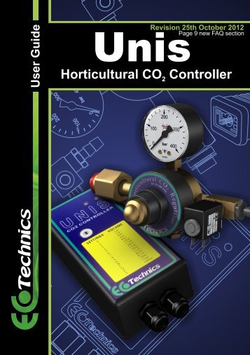 Horticultural CO Controller - Ecotechnics