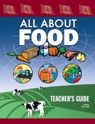 All About Food Teacher's Guide