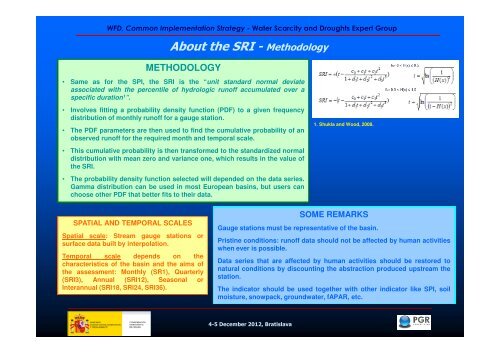 Standardized Runoff Index (SRI)