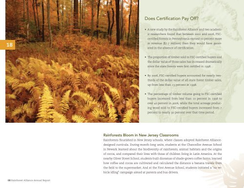 ANNUAL REPORT - Rainforest Alliance