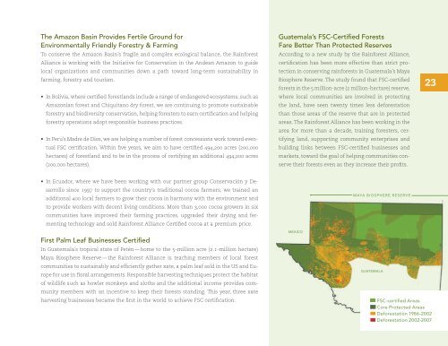 ANNUAL REPORT - Rainforest Alliance