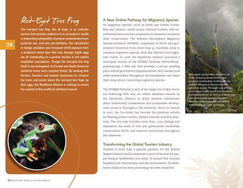 ANNUAL REPORT - Rainforest Alliance