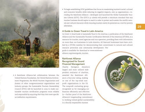 ANNUAL REPORT - Rainforest Alliance