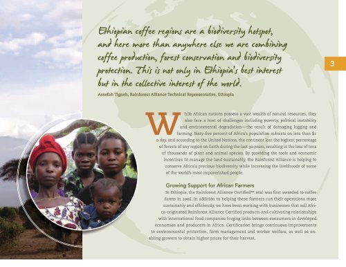 ANNUAL REPORT - Rainforest Alliance