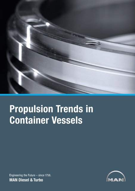 Propulsion Trends in Container Vessels - MAN Diesel & Turbo