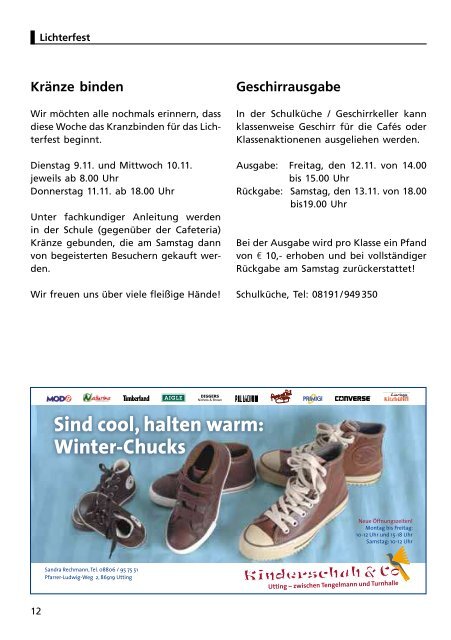 Sind cool, halten warm: Winter-Chucks - Montagsblatt