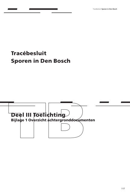 Tracébesluit Sporen in Den Bosch - ProRail