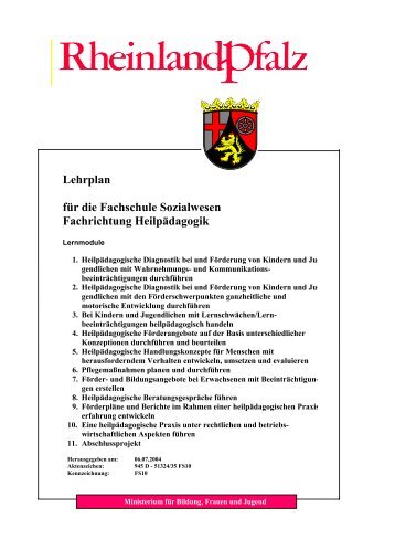 HeilpÃ¤dagogik - BBS-Server Rheinland-Pfalz