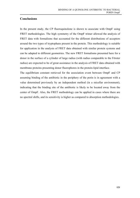 Biophysical studies of membrane proteins/peptides. Interaction with ...