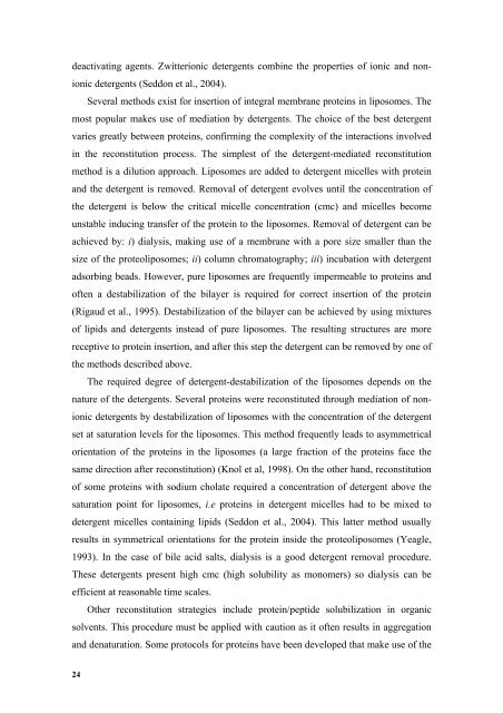 Biophysical studies of membrane proteins/peptides. Interaction with ...