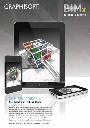 BIMx FOR ARchIcAD 15 - Graphisoft